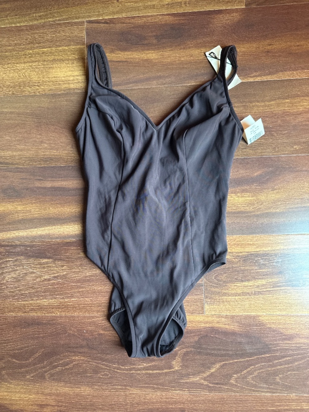 CALVIN KLEIN Dark Brown One Piece Swimsuit  Vintage Size 14 (6-8)